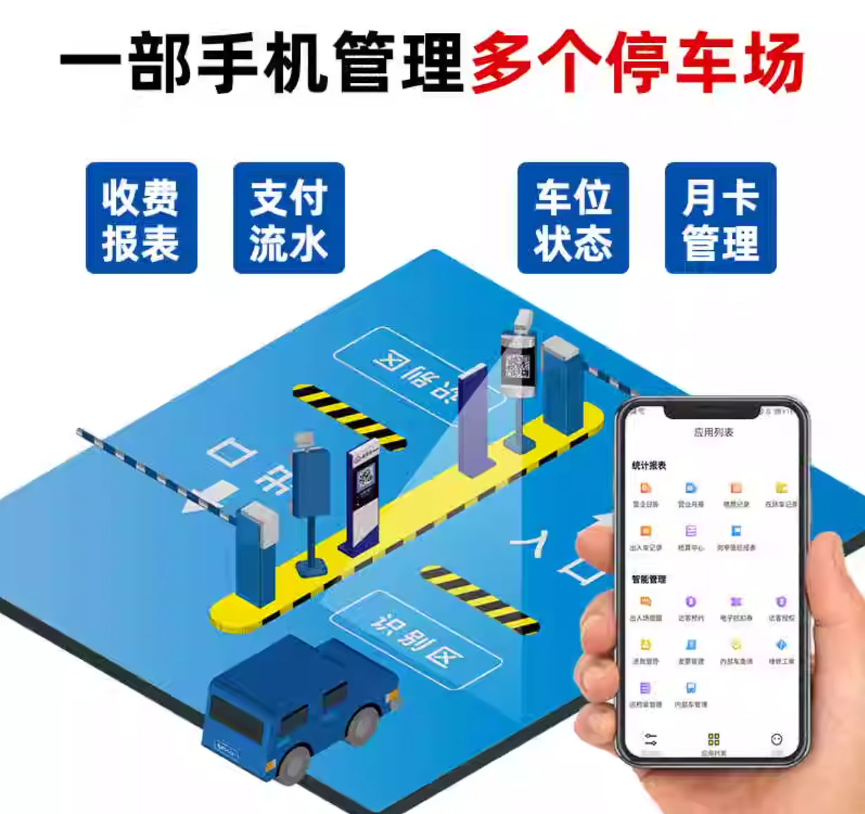 杭州时光赋智能停车道闸收费系统